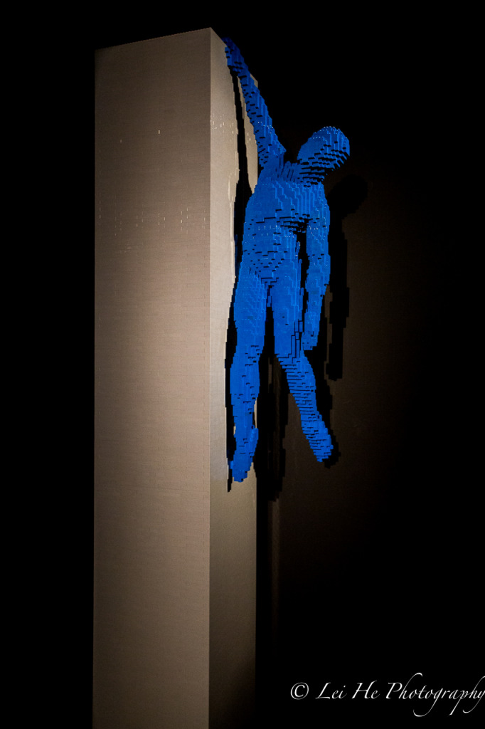 The-Art-of-the-Brick-Hanging-on-the-edge